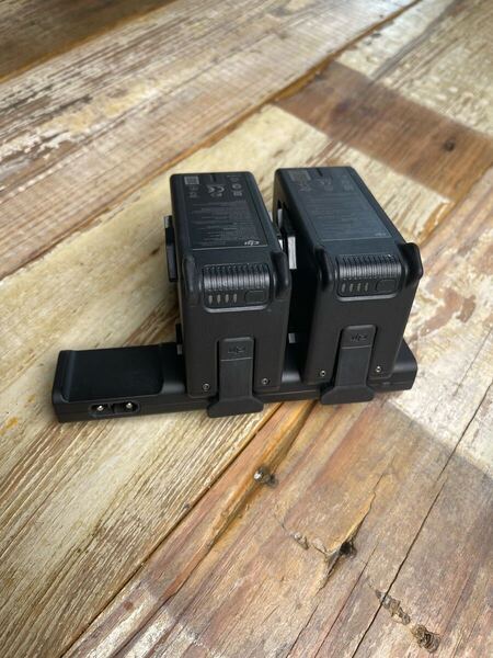 【DJI FPV用】純正インテリジェントバッテリー×2本 + 充電ハブ セット
