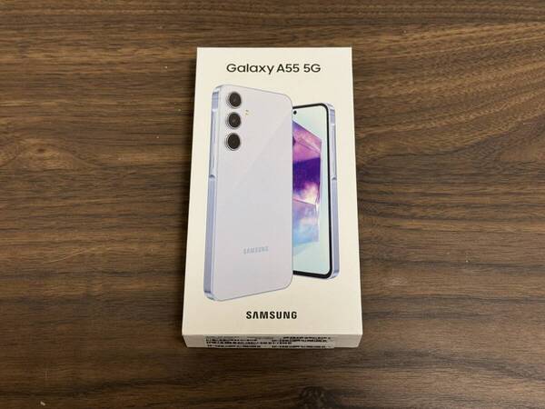 【SIMフリー】Galaxy A55 5G|8GB/128GB アイスブルー【新品未開封】SD対応|5000万画素|5年間アプデ|高性能|高画質|軽量