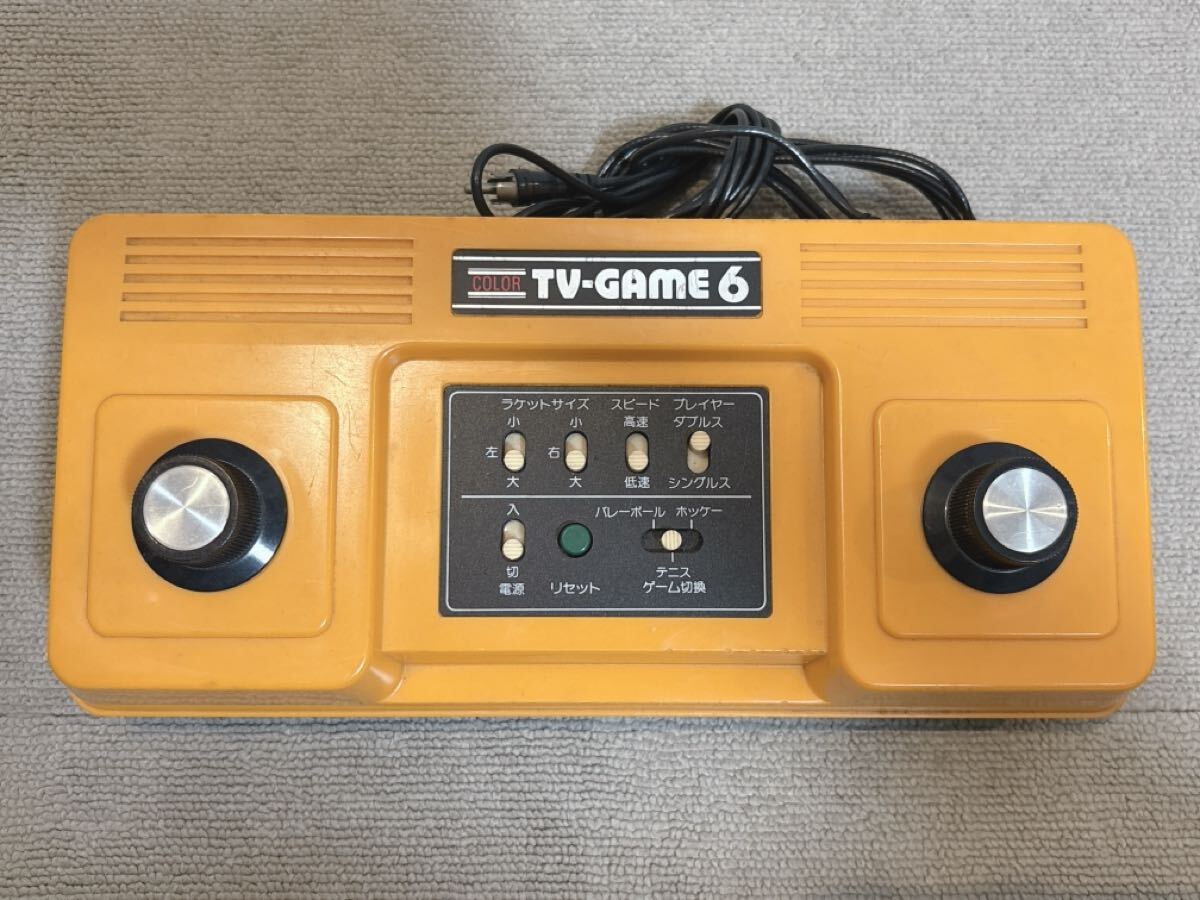 当時物 Nintendo 任天堂 カラーテレビゲーム6 CTG-6V 昭和レトロ
