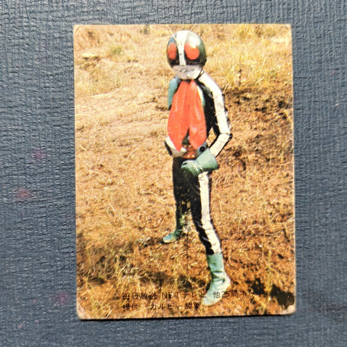 仮面ライダーカード 11番 夜行怪人ヤモゲラス 旧明朝版 裏25局