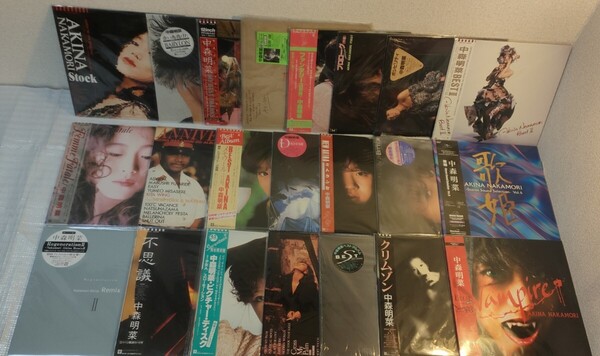 中森明菜LP20枚+2枚セット 昭和アイドル歌謡
