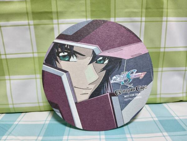 機動戦士ガンダムSEED DESTINY コースター アスラン・ザラ パイロットスーツ 非売品 ガンダムカフェ限定