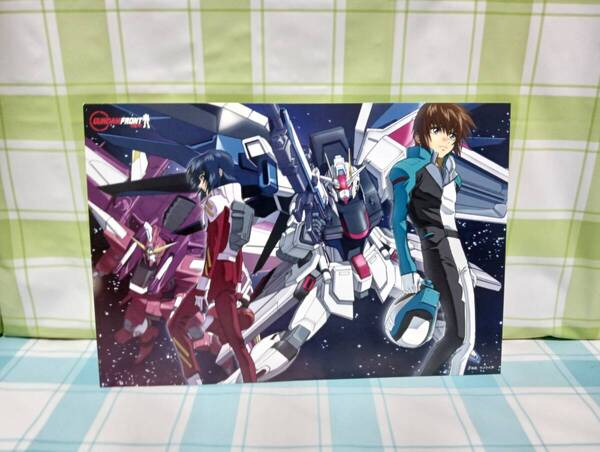 ガンダムフロント東京 機動戦士ガンダムSEED ポストカード キラ・ヤマト アスラン・ザラ フリーダムガンダム ジャスティスガンダム