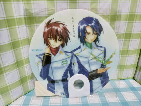 ムービック 機動戦士ガンダムSEED DESTINY うちわ キラ・ヤマト & アスラン・ザラ トリィ 未開封品 ガンダムシード