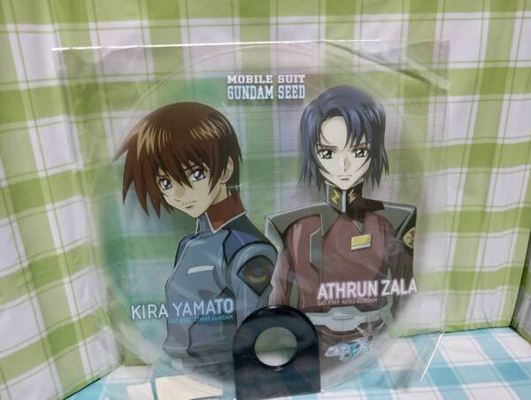 ムービック 機動戦士ガンダムSEED うちわ キラ・ヤマト & アスラン・ザラ 未開封品 ガンダムシード クリアうちわ