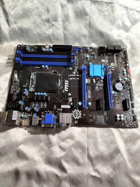 ★MSI Z87-S01 LGA1150 Z87 ATXマザ●マザーボード