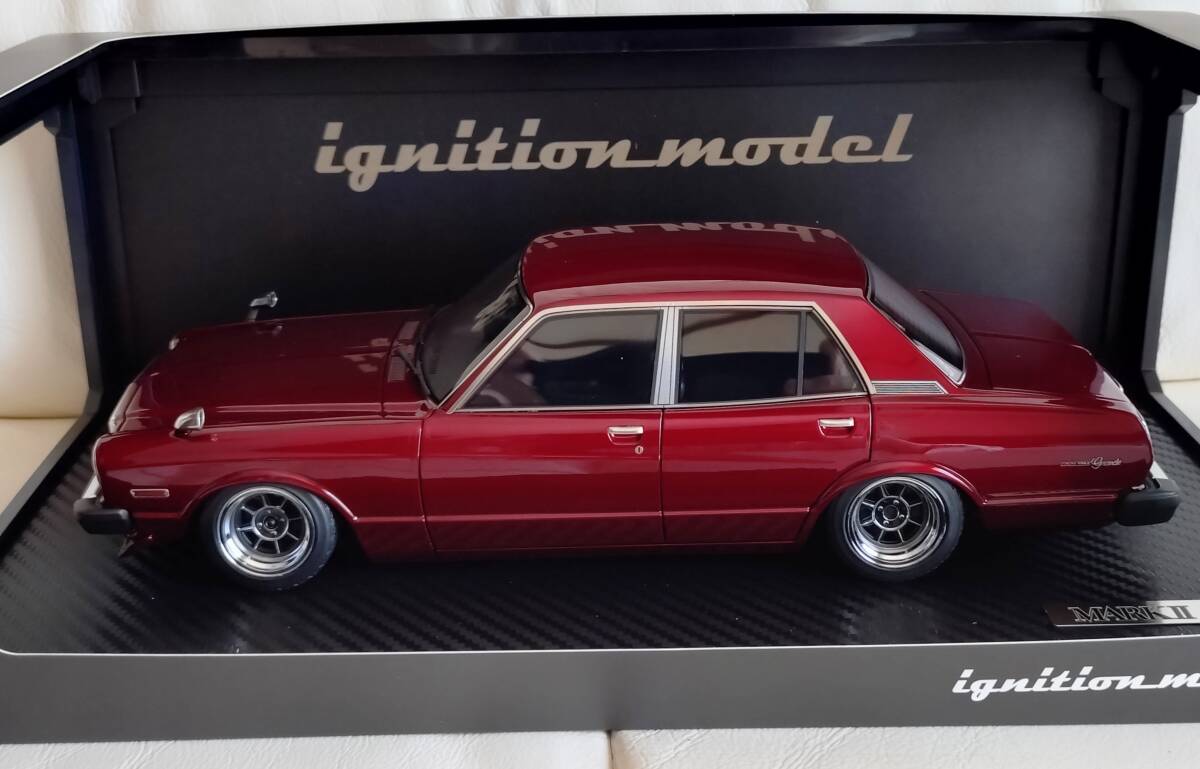 イグニッションモデル　1/43 マーク2 グランデ　GX71 ブラウン ignition model 1/43 イグニッションモデル ミニカー トヨタ