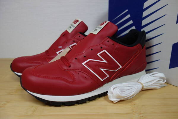 未使用 New Balance U996 RB 27.5cm USA 赤 レザー 576 990 991 992 993 995 996 997 998 1300 1400 1500 UK NV GR v1 v2 v3 v4 v5 v6 限定