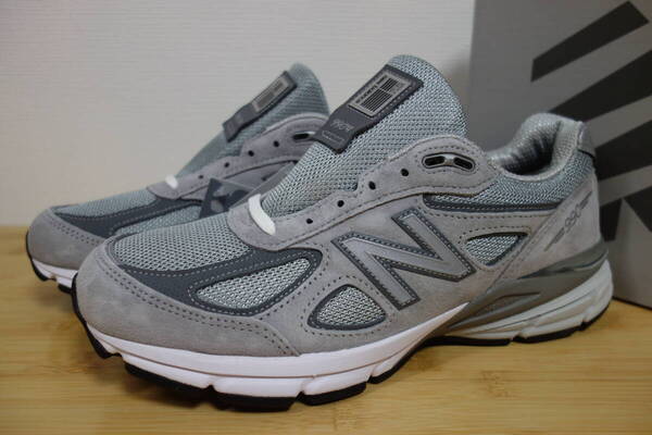 定価3.7万円 未使用 New Balance U990 GR4 26.5cm 灰 USA 576 990 991 992 993 996 997 998 1300 1400 1500 UK NV GY v1 v2 v3 v4 v5 v6