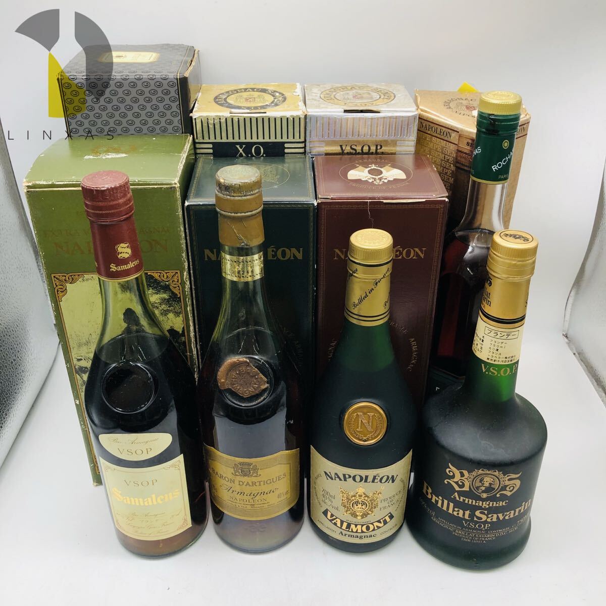 古酒 ナポレオン 6本セット 箱つきもあり Yahoo!オークション -「古酒 ナポレオン」(アルマニャック