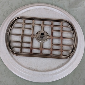 送料無料 技術サポート可 回転皿 約27cm 188 金属台座付き ナショナル NE-C60 インバーター 700W 電子レンジ より取外 形状合えば他機種可