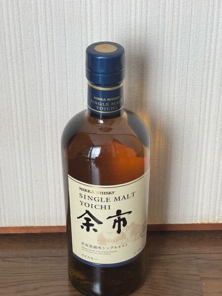 ニッカ シングルモルト 余市 ウイスキー NIKKA 700ml 未開封