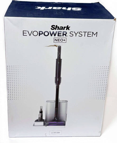 未開封 Shark EVOPOWER SYSTEM NEO+ LC301JBK シャークエヴォパワーシステムネオプラス サイクロン式 掃除機 キャニスター(検 クリーナー