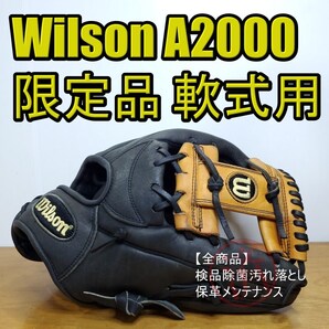 ウイルソン Wilson A2000 デュアル USAスタイル 限定モデル 激レア 内野用 軟式グローブ