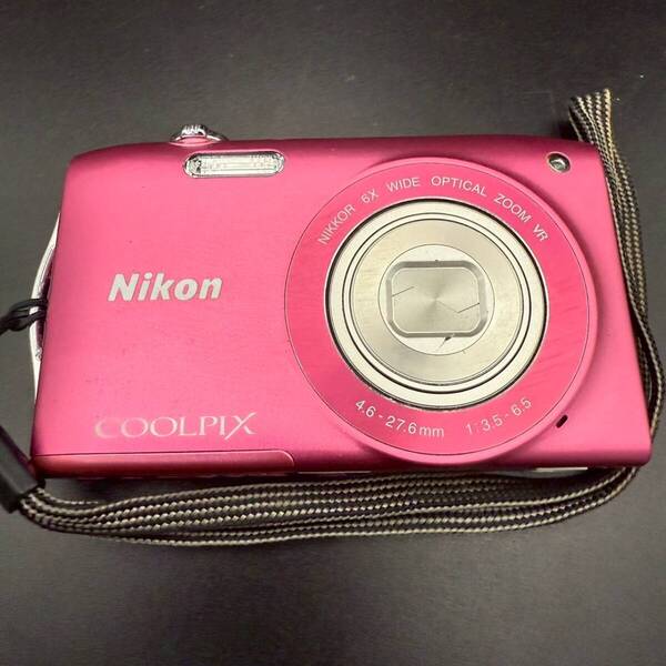 NIKON COOLPIX S3300 ピンク ニコン クールピクス コンパクトデジタルカメラ
