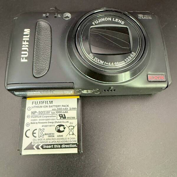 FUJIFILM FinePix F600EXR コンパクトデジタルカメラ ブラック