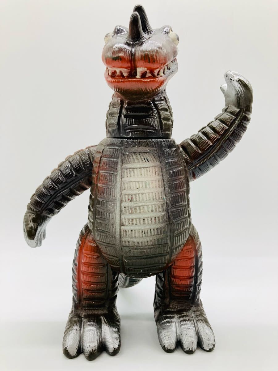 当時物 火をふく恐竜 原始怪獣シリーズ 六本角怪獣 ソフビ パチ