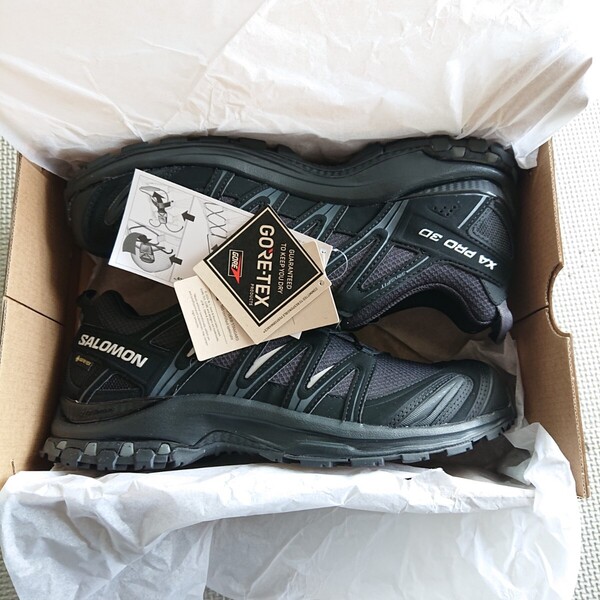 SALOMON サロモン XA PRO 3D ゴアテックス 28.5 ㎝ シューズ GORETEX ブラック スニーカー