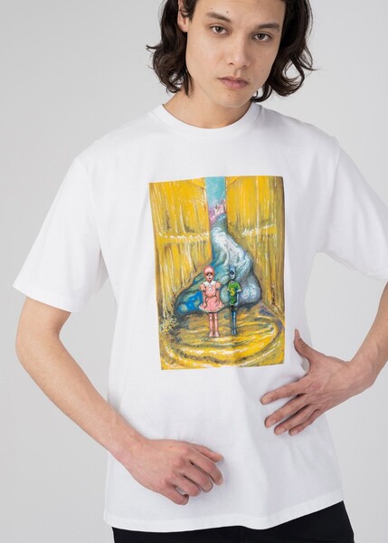新品未使用!グラニフ 楳図かずお 慎吾 メンズ Tシャツ Lサイズ