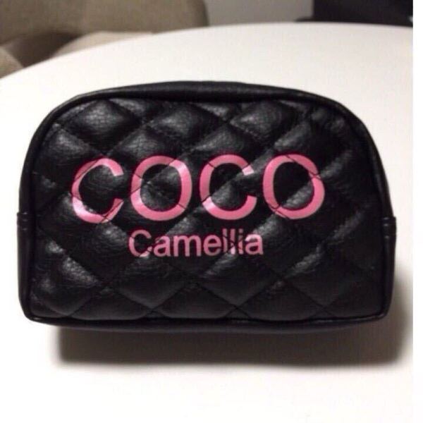 【特価SALE】新品 キルティング ポーチ レディース メンズ 化粧 コスメ ロゴ プレゼント 誕生日 ピンクcoco