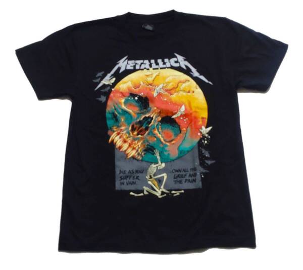 メタリカ METALLICA バンドTシャツ Mサイズ 476