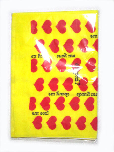 ☆☆ X JAPAN hide LEMONeD Yellow Heart スポーツタオル