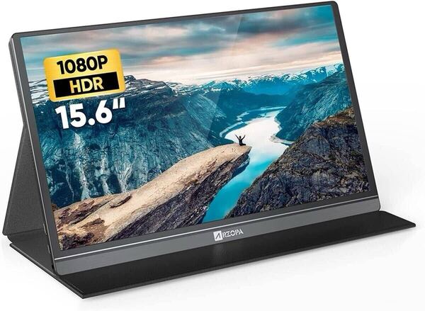 美品 ARZOPA 15.6インチ モバイルモニター Z1-Series モバイルディスプレイ PSE認証 IPSパネル 1980*1080 フルHD 軽量 Z2