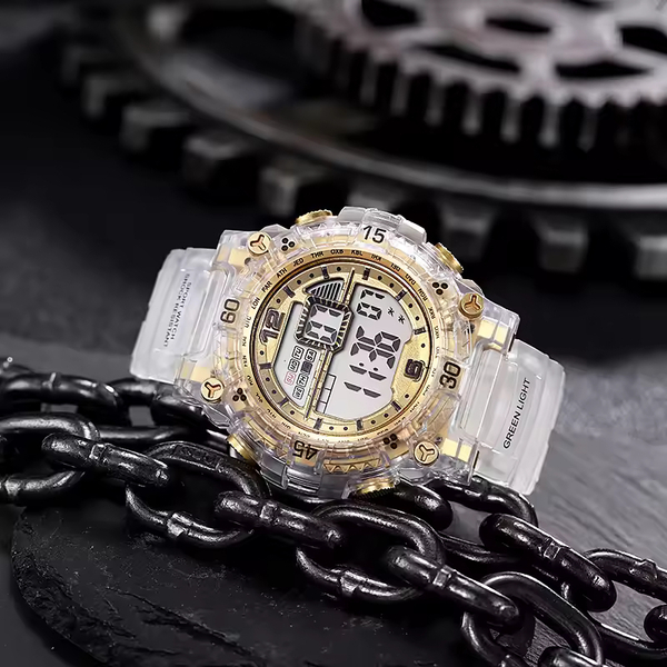 ◆送料無料◆新品◆メンズ腕時計 G-SHOCKオマージュ スポーツウォッチ 多機能時計 アウトドア 防水