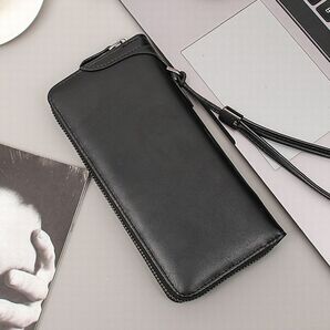 ◆◇SALE◇◆ 新品 Deerhanni スタイリッシュ 長財布 ブラック31 【ディーゼル バーバリー 入学 ポールスミス】