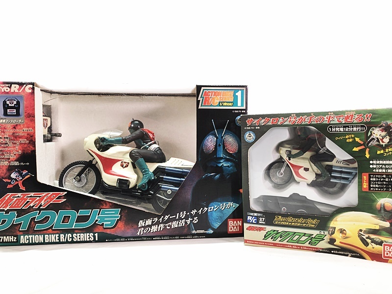 Yahoo!オークション -「仮面ライダー サイクロン号 ラジコン」の