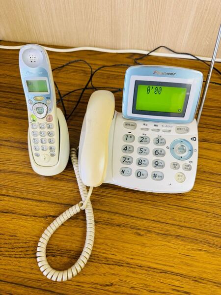 pioneer パイオニア TF-CV320 電話機 親機 子機 本体 家電