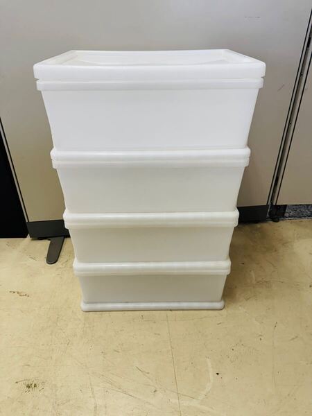 プラスチック製 押入れ タンス 箪笥 引き出し 収納 整理 4段 リビング 寝室