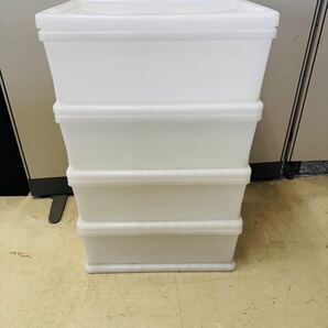 プラスチック製 押入れ タンス 箪笥 引き出し 収納 整理 4段 リビング 寝室