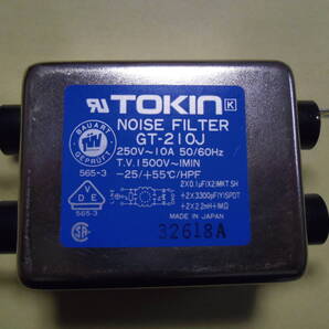 10A ノイズフィルター TOKIN GT-210J 中古品 匿名送料無料