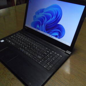 すぐ使える東芝ノート増設16GBメモリー+office B65/DN (第8世代Ci3/16GB/500GB/DVDROM/15.6インチ/Windows11Pro/テンキーボード中古品