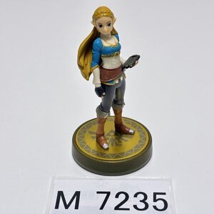 M7235 ●中古 キズ 即決●amiibo ゼルダ (姫 アミーボ ゼルダの伝説 ブレスオブザワイルド) ●The Legend of Zelda / Zelda / adventurer