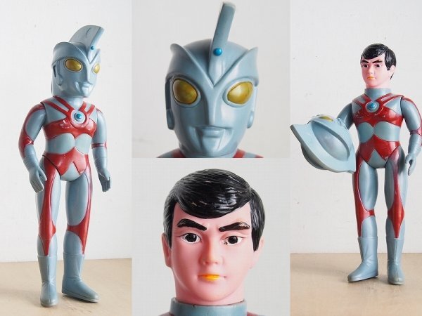 ブルマァク ウルトラマンエース ソフビ ウルトラマンA 当時モノ
