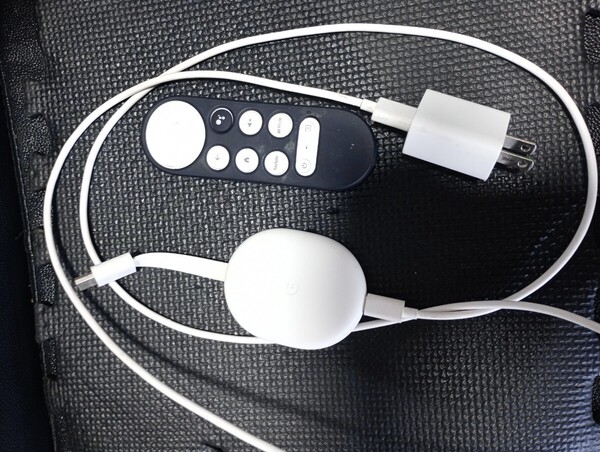 Chromecast Google TV クロームキャストリモコン セット with リモコンカバー付き