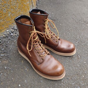 Redwing 2941 гонки выше ботинки 8 D снят с производства Vintage 877 214