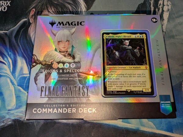 MTG ファイナルファンタジー FF14 コレクター版 統率者デッキ 未開封 英語版 サイオンズ・スペル