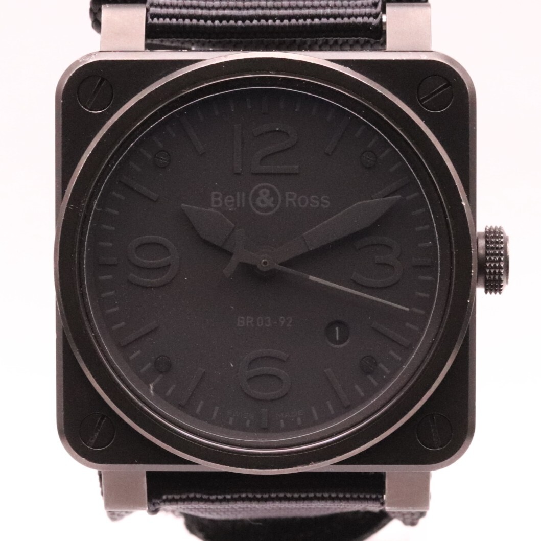 Bell&Ross/ 純正新品未使用ブラックシンセティックファブリックストラップ Yahoo!オークション -ベル&ロス(は行)の落札相場・落札価格