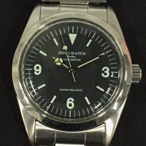 ZENO-WATCH ZN-001 白×黒文字盤 自動巻き ボーイズ レトロ Yahoo!オークション -「zeno zn-001」の落札相場・落札価格