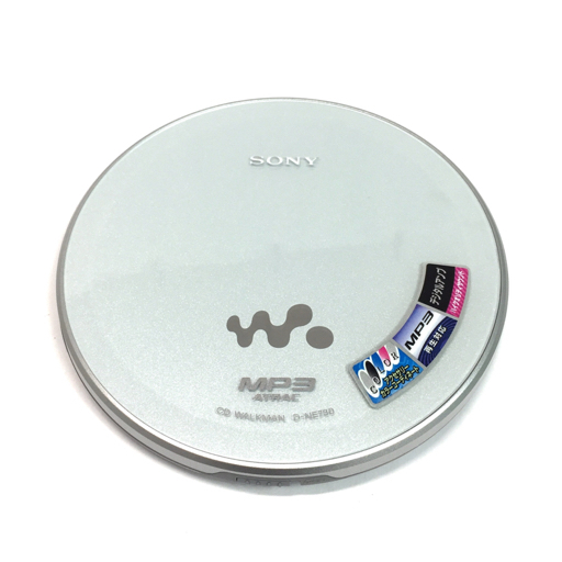 SONY☆WALKMAN MP3対応 ポータブルCDプレイヤー D-NE1 卓上オーディオ (Tabletop Audio): ポータブルCDプレイヤー(SONY