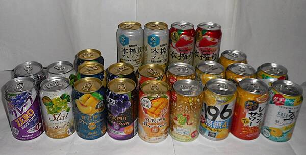 ★2 アサヒビール・サントリー・サッポロビール・キリンビール・サンガリア チューハイ等 350ml・500ml 合計24缶