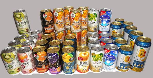 ★1 アサヒビール チューハイ 350ml・500ml 合計47缶