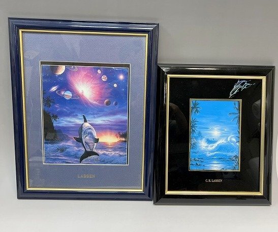ラッセン 絵画 29.5×39.5cm 父の日 ギフト クリスチャン・リース