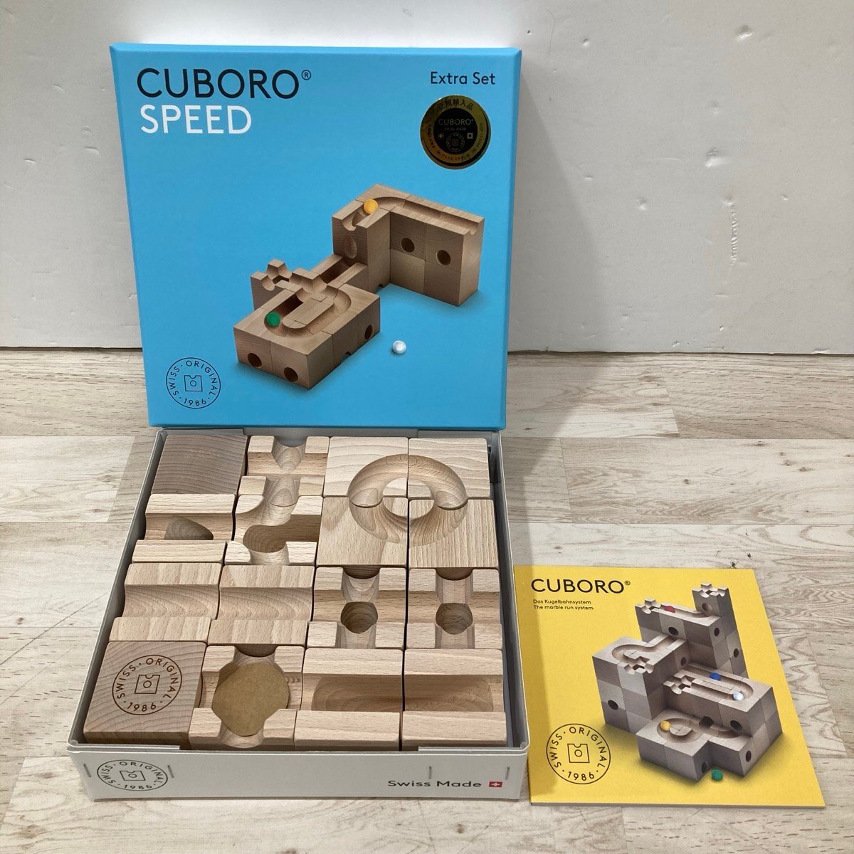 ま*マ様 cuboro　キュボロ　スタンダード　旧仕様　54　知育玩具　玉の道 dショッピング |キュボロ CUBORO スタンダード 50 積み木 204