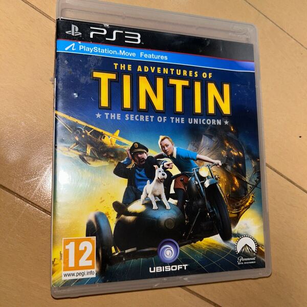 PS3 The Adventures of Tintin / タンタンの冒険 海外 輸入
