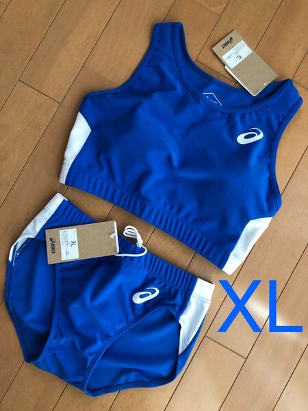 【新品XL/コンビニ受取可】女子陸上ユニフォーム上下セット レーシングブルマ レーシングショーツ