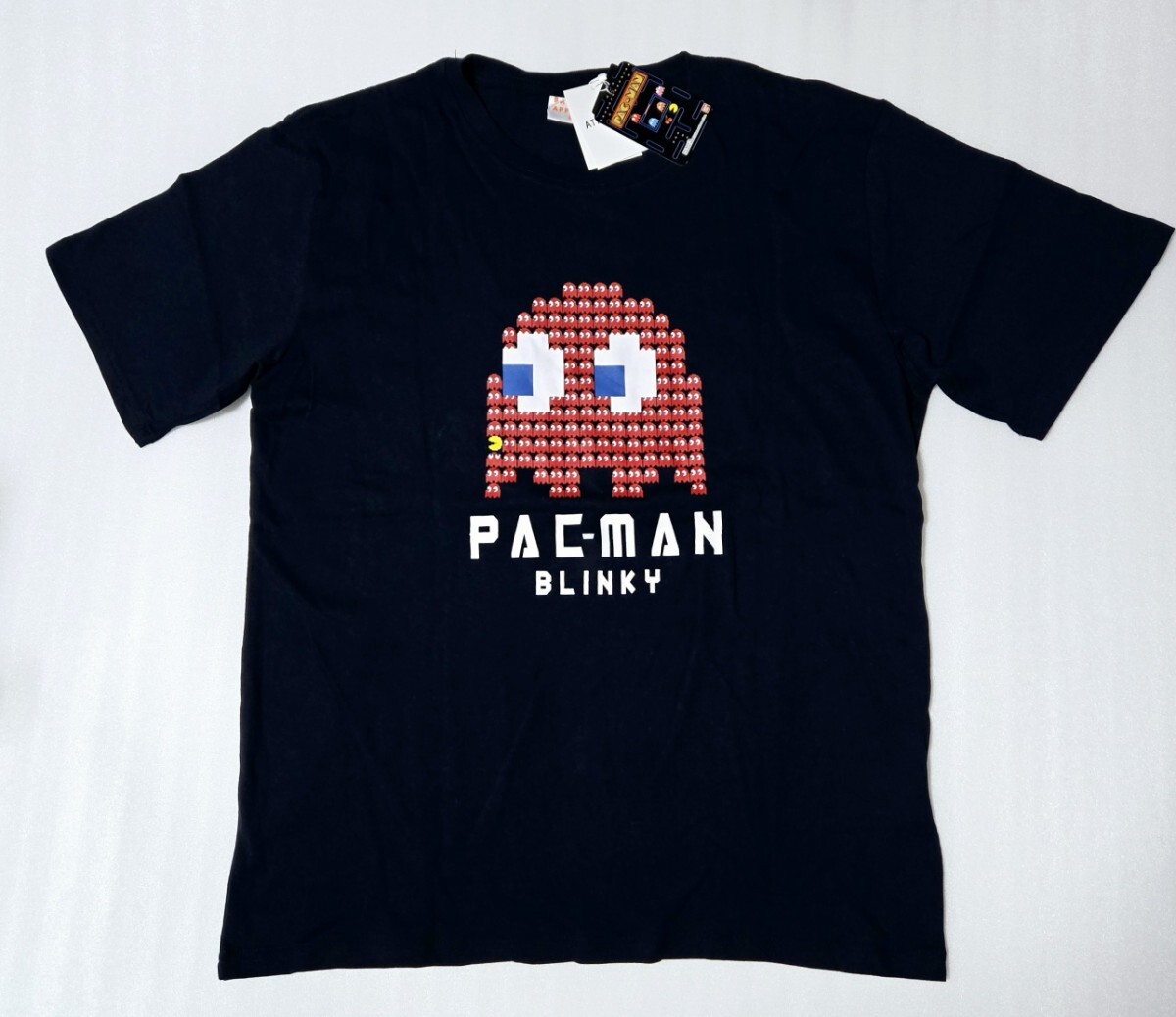 古着 パックマンTシャツ サンタモニカ バンダイナムコ サイズM